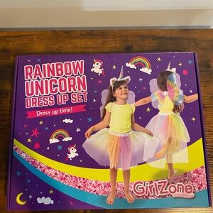 Rainbow Unicorn Dress Up Set
